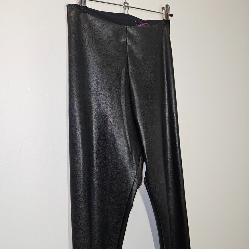 Commando Perfect Control Slimming Black Faux Leat… - image 3